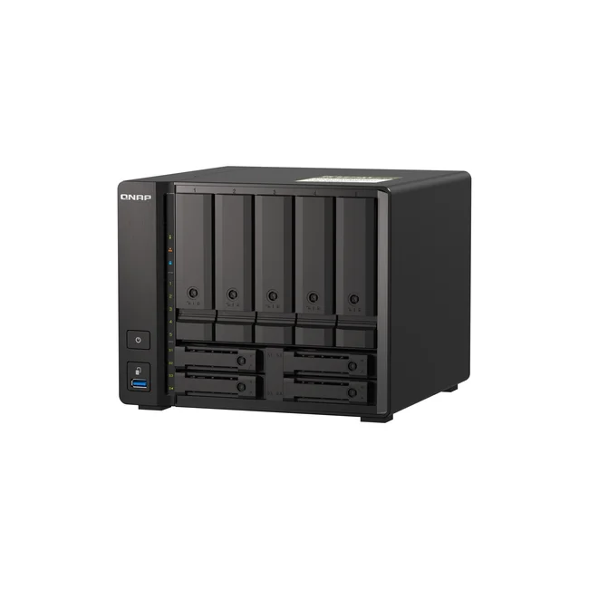 QNAP TS-h973AX NAS Tower Ryzen Embedded V1500B 8 GB DDR4 0 TB QuTS hero Negro image 7