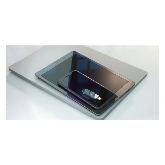 SanDisk iXpand Flash Drive Flip unidad flash USB 256 GB USB Type-A / Lightning 3.2 Gen 1 (3.1 Gen 1) Gris, Plata, Transparente image 14