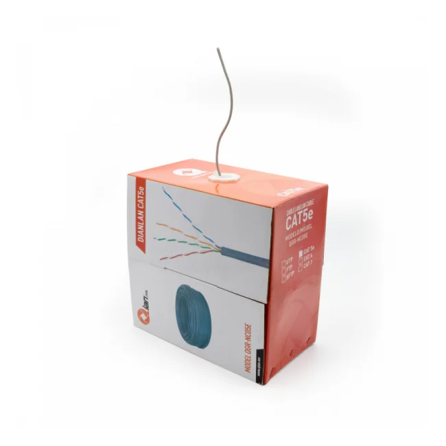 Qian QHR-CAT5E cable de red Gris 305 m U/UTP (UTP) image 3