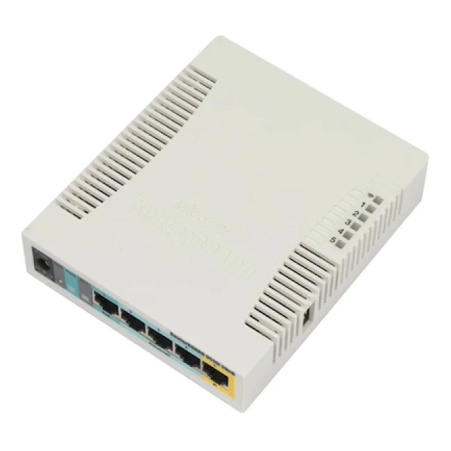 Mikrotik RB951Ui-2HnD Blanco Energía sobre Ethernet (PoE)