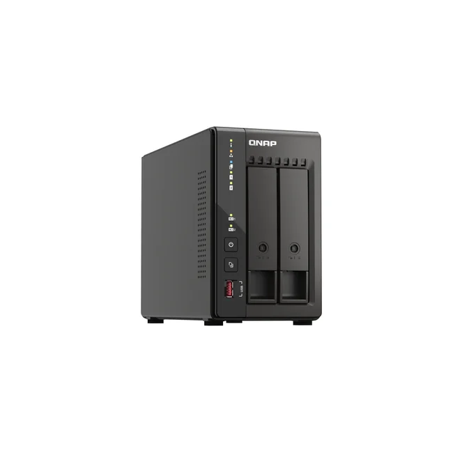 QNAP TS-253E NAS Tower Intel® Celeron® J6412 8 GB 0 TB QNAP Turbo System Negro image 9