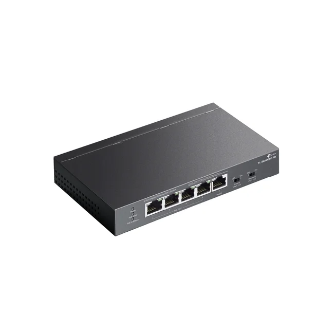 TP-Link TL-SG1005P-PD dispositivo de redes Gigabit Ethernet (10/100/1000) Energía sobre Ethernet (PoE) Negro image 10