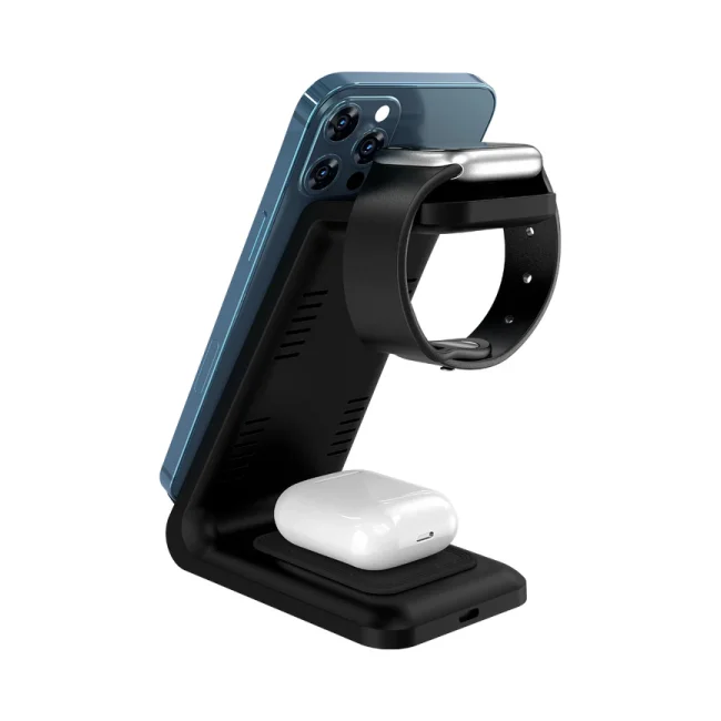 Acteck Energon S-Mate CI720 Audífonos, Smartphone, Reloj inteligente Negro USB Cargador inalámbrico Interior image 5