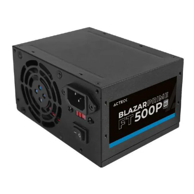 Acteck AC-938143 unidad de fuente de alimentación 500 W 20+4 pin ATX ATX Negro image 3