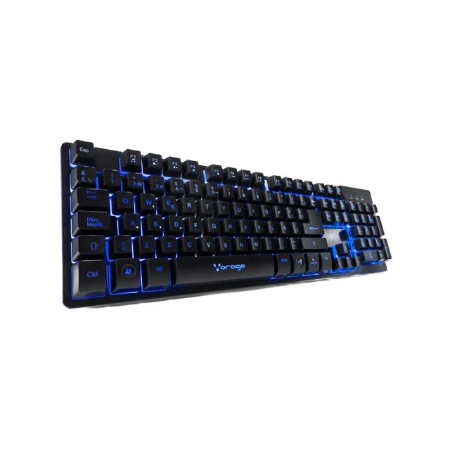 Vorago KB-502 teclado USB QWERTY Español Negro