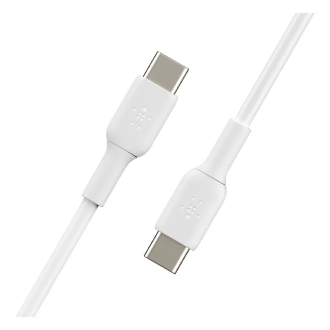 Belkin CAB003BT1MWH cable USB 1 m USB C Blanco image 3