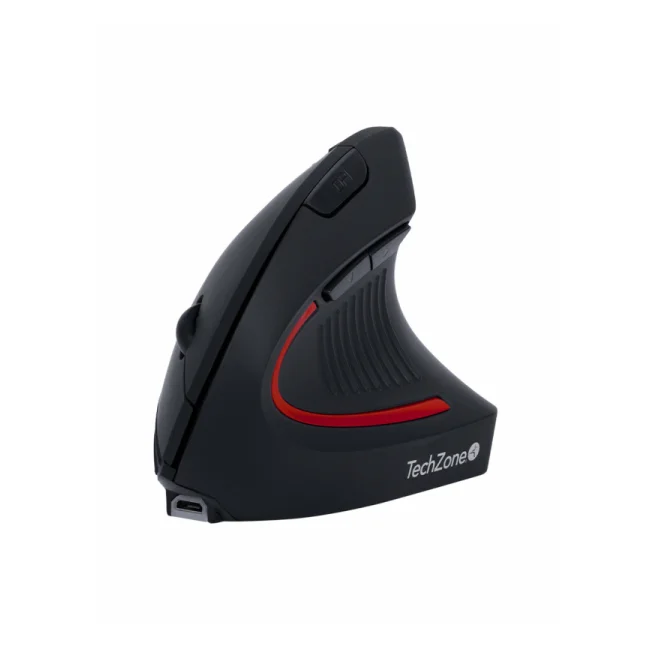TechZone TZMOUINA-06 ratón Oficina RF inalámbrico + bluetooth Óptico 1600 DPI