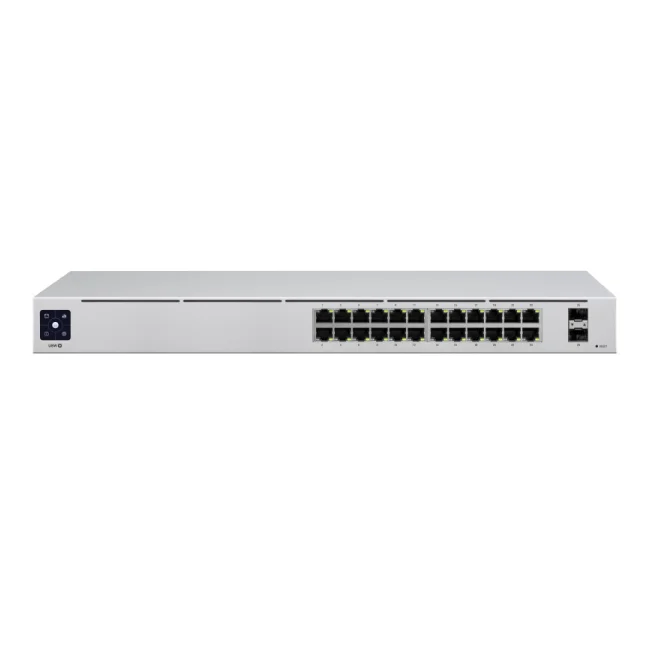 Ubiquiti UniFi USW-24 dispositivo de redes Gestionado L2 Gigabit Ethernet (10/100/1000) Plata