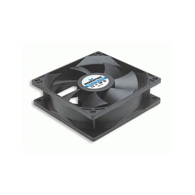 Manhattan 700955 sistema de refrigeración de computadora Gabinete de la computadora Ventilador 8 cm Negro 1 pieza(s) image 7