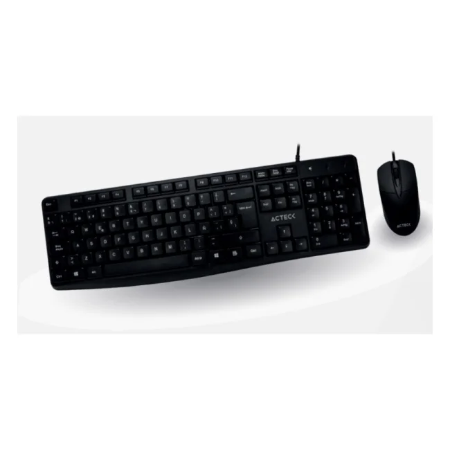Acteck AC-928984 teclado Ratón incluido USB Negro image 5