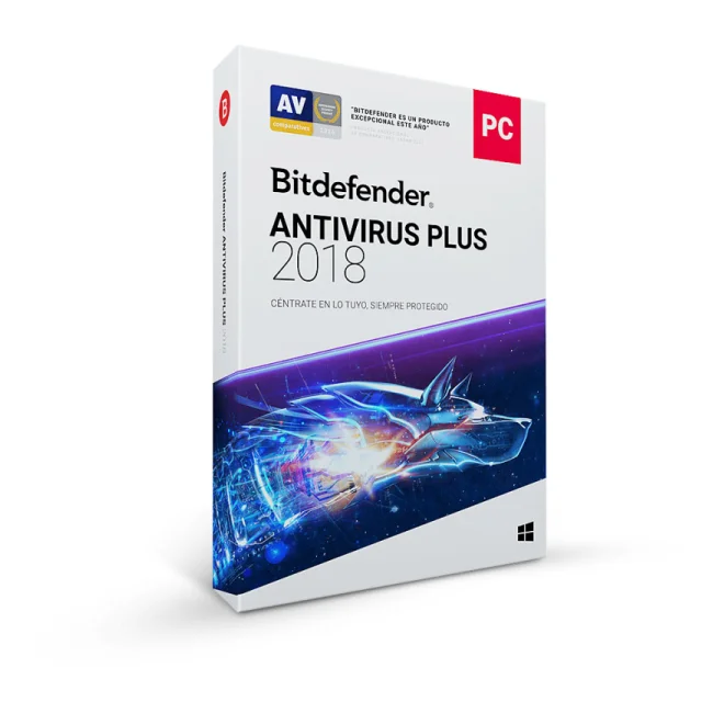 Bitdefender Antivirus Plus 2018, 1Y, 5U, MX Seguridad antivirus Español 5 licencia(s) 1 Año(s)