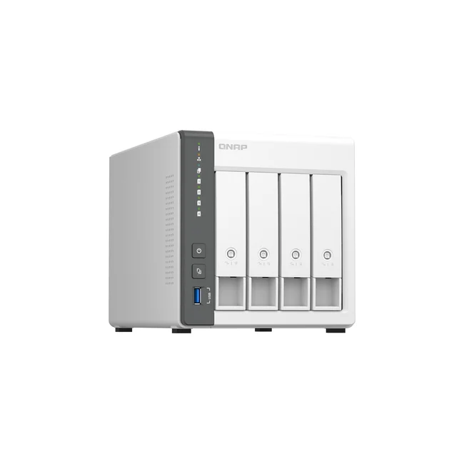 QNAP TS-433 NAS Tower ARM Cortex-A55 4 GB 0 TB QNAP Turbo System Blanco image 12