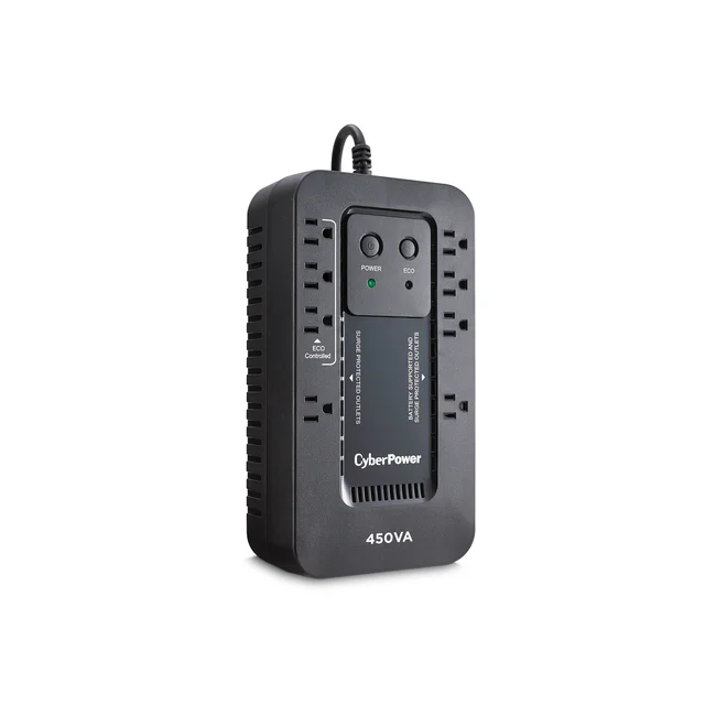 CyberPower EC450G sistema de alimentación ininterrumpida (UPS) En espera (Fuera de línea) 0.45 kVA 260 W 8 salidas AC image 9