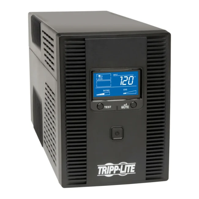 Tripp Lite OMNI1500LCDT UPS line-interactive OmniSmart 1,500 VA 810 W 120 V - 10 tomacorrientes, AVR, USB, LCD, de torre image 4