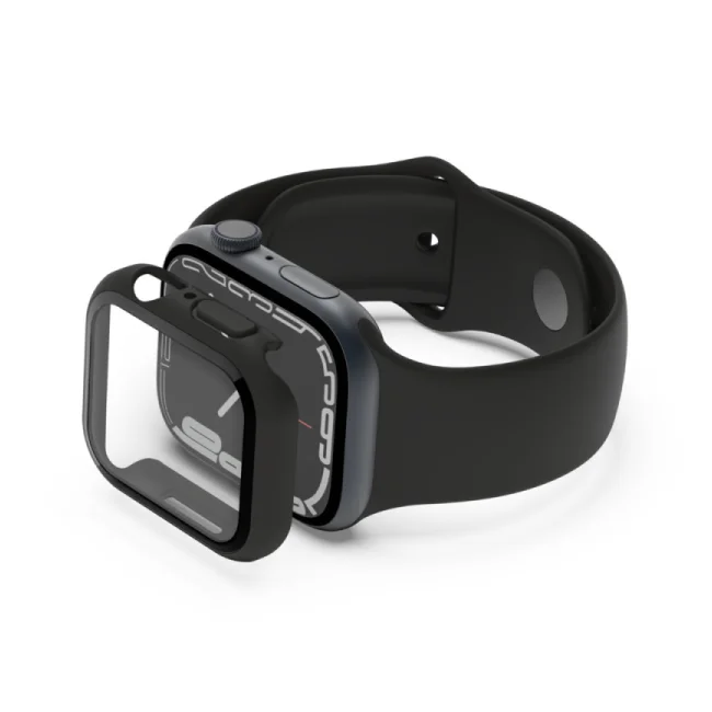 Belkin ScreenForce Protector de pantalla Negro, Transparente Policarbonato (PC), Vidrio templado