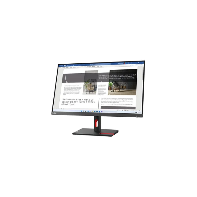 Lenovo ThinkVision S27i-30 monitor de computadora 68.6 cm (27") 1920 x 1080 Pixeles Full HD LED Negro, Gris image 12