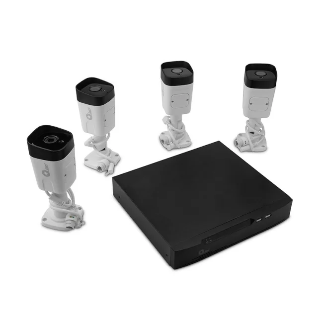Qian QET-N0854 grabadora de vídeo en red (NVR) Negro
