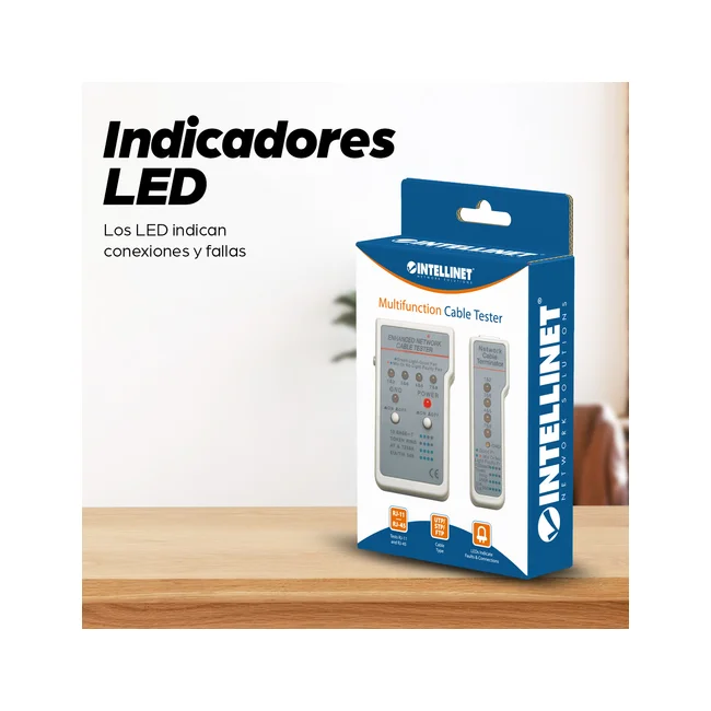 Intellinet Probador de Cables Multifuncional image 14