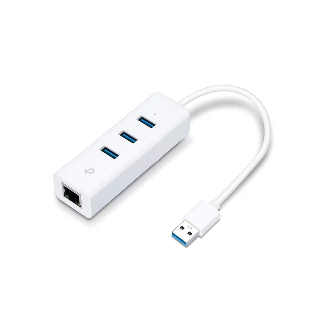 TP-Link UE330 base para laptop o replicador de puertos Alámbrico USB 3.2 Gen 1 (3.1 Gen 1) Type-A Blanco image 4