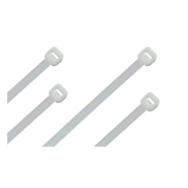 Thorsman TH-100 sujeción para cable Cableado de la escalera Nylon, Poliamida Blanco 100 pieza(s)