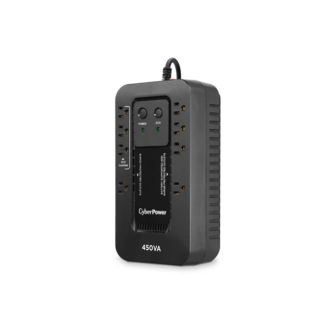 CyberPower EC450G sistema de alimentación ininterrumpida (UPS) En espera (Fuera de línea) 0.45 kVA 260 W 8 salidas AC image 6