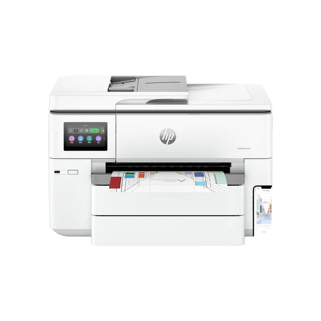 HP OfficeJet Pro 9730 Conexiones inalámbricas All-in-One Color Impresora, Impresión a doble cara; Copiadora, escáner