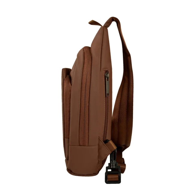Perfect Choice PC-085027 bolsa de mano y de hombro Poliéster Café Unisex Bolsa cruzada image 7