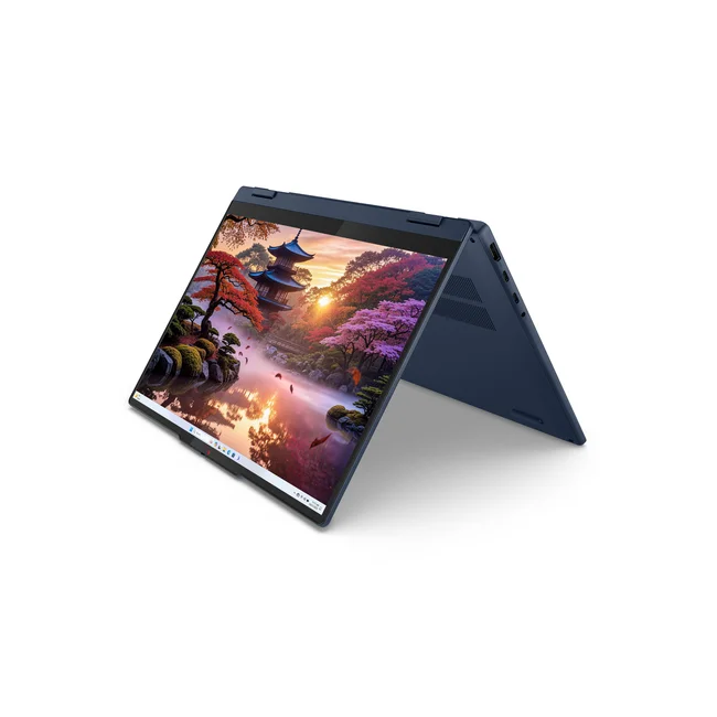 Lenovo IdeaPad 5 2-in-1 14AKP10 Copilot+ PC AMD Ryzen AI 7 350 Híbrido (2-en-1) 35.6 cm (14") Pantalla táctil WUXGA 16 GB 512 GB SSD Wi-Fi 7 (802.11be) Windows 11 Home Español Azul image 14