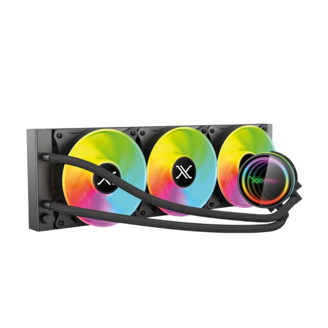XZEAL XZCO411B sistema de refrigeración de computadora Procesador Kit de enfriamiento líquido 12 cm Negro