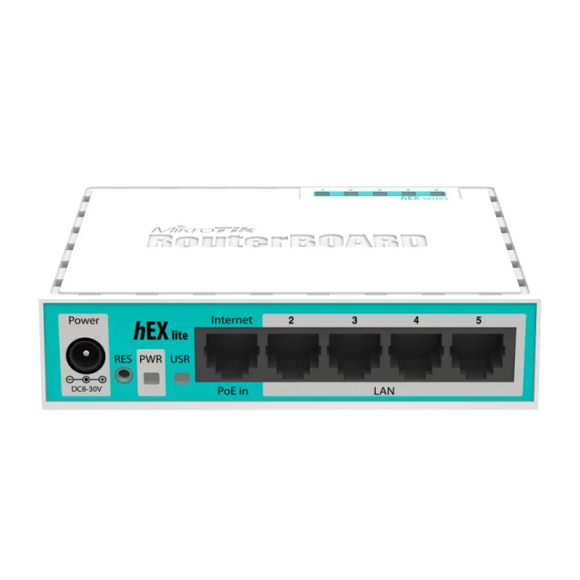 Mikrotik hEX lite enrutador Blanco image 3