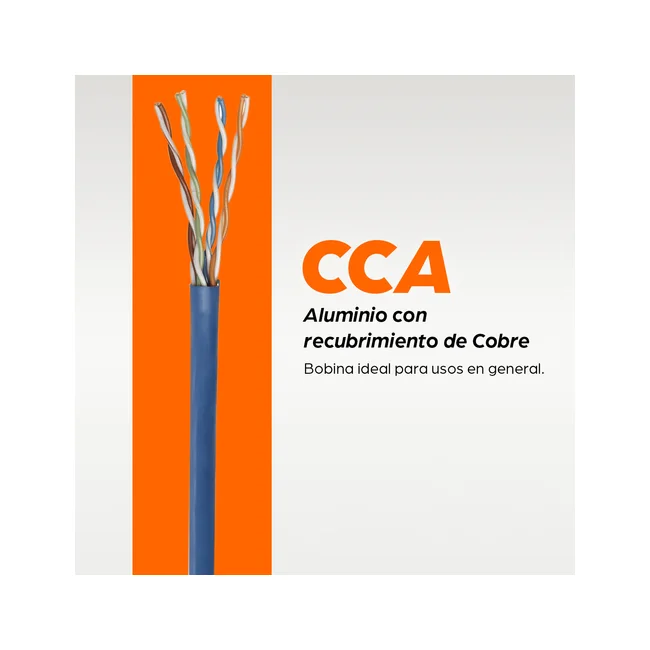 Intellinet Bobina de cable UTP Cat5E CCA, Sólida, 305 m, PYME image 9