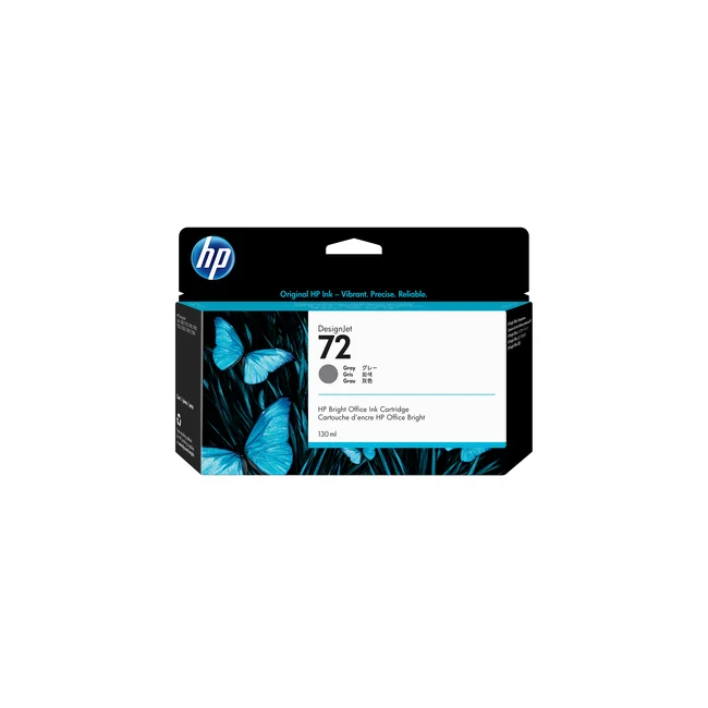 HP Cartucho de tinta DesignJet 72 de 130 ml gris