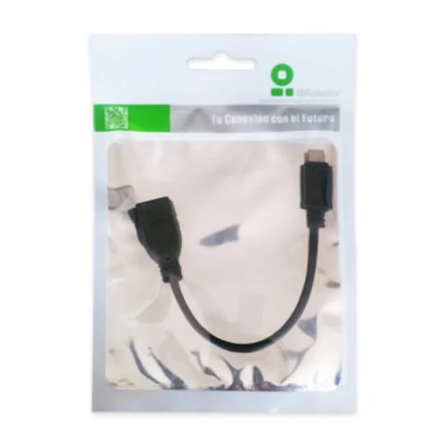 BRobotix 053161 cable USB 0.2 m USB 2.0 USB C USB A Negro image 5