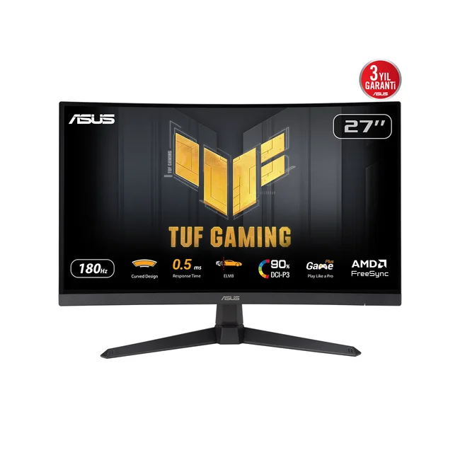 ASUS TUF Gaming VG27WQ3B monitor de computadora 68.6 cm (27") 2560 x 1440 Pixeles Quad HD LCD Negro