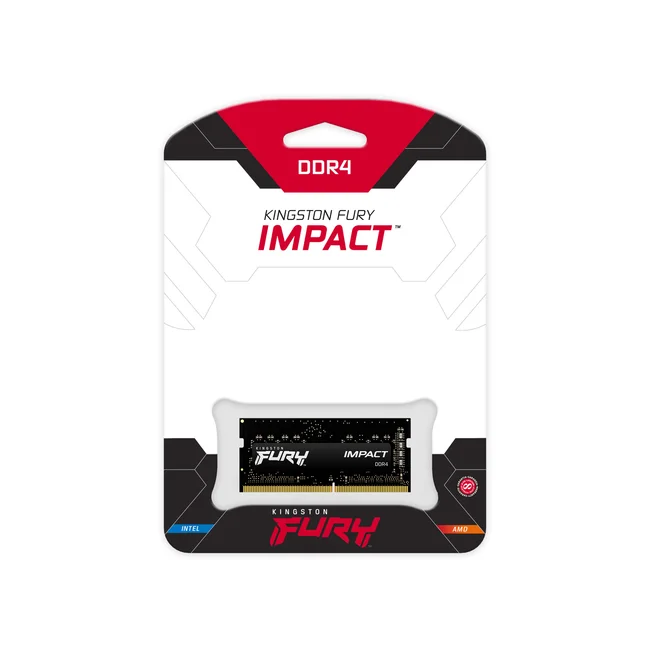 Kingston Technology FURY Impact módulo de memoria 8 GB 1 x 8 GB DDR4 3200 MT/s 260-pin SO-DIMM image 7