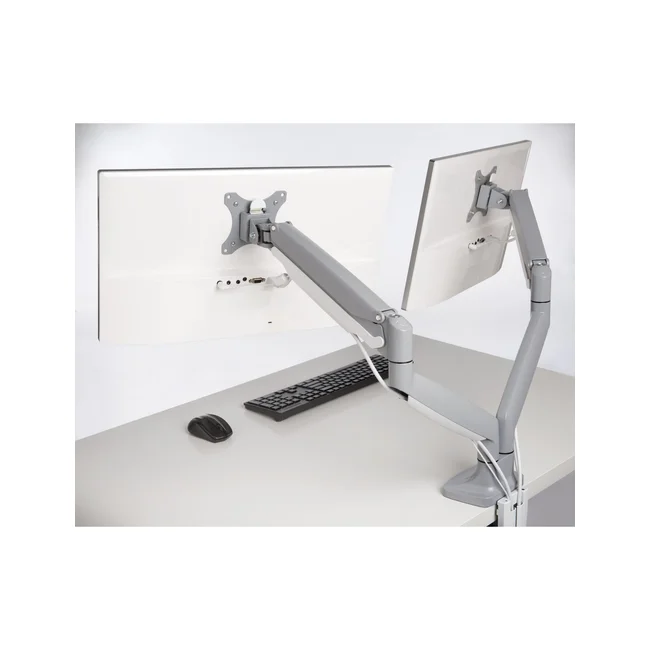 Kensington Brazo SmartFit® de altura ajustable con controles de un solo toque para dos monitores image 5