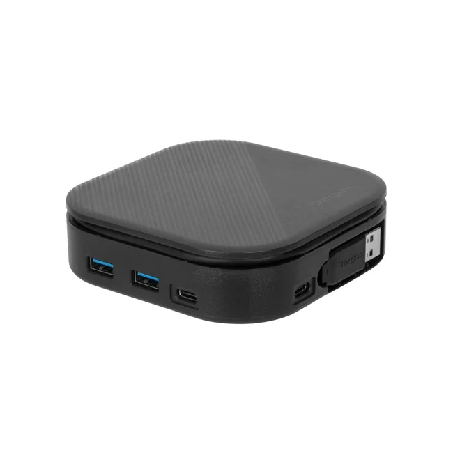 Targus DOCK116GLZ base para laptop o replicador de puertos Alámbrico USB 3.2 Gen 2 (3.1 Gen 2) Type-C Negro