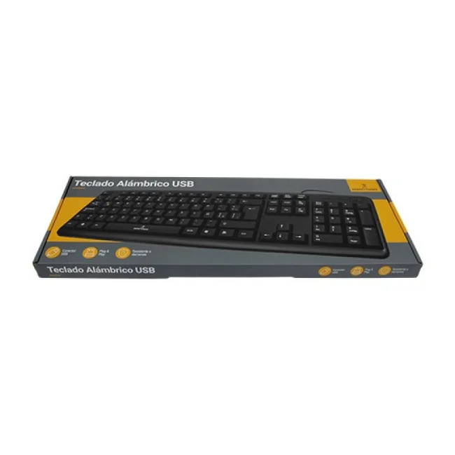 Perfect Choice PC-201038 teclado USB QWERTY Inglés Negro image 11