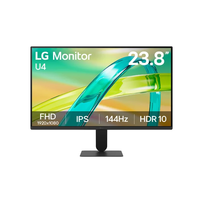 LG 24U411B-B monitor de computadora 60.5 cm (23.8") 1920 x 1080 Pixeles Full HD LCD Negro