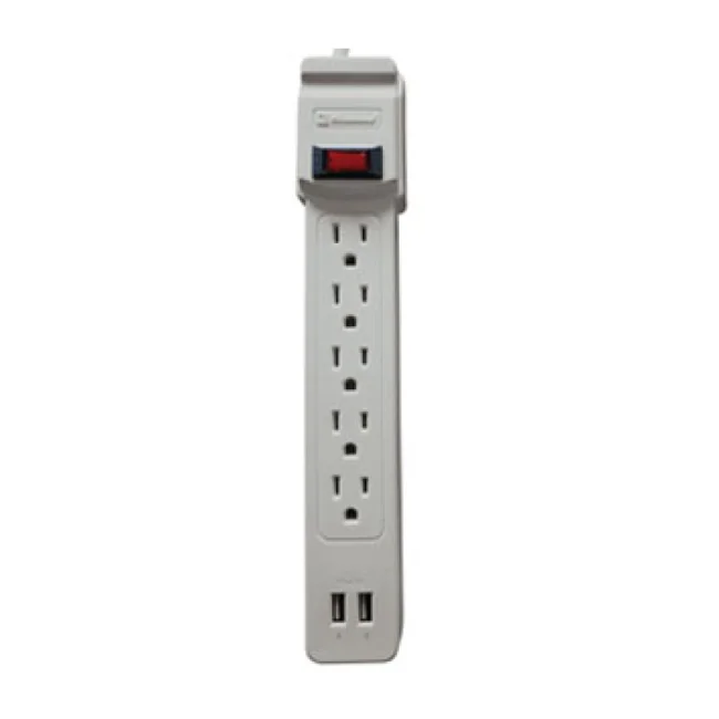 Koblenz SS-550 USB Gris 5 salidas AC 0.45 m image 2