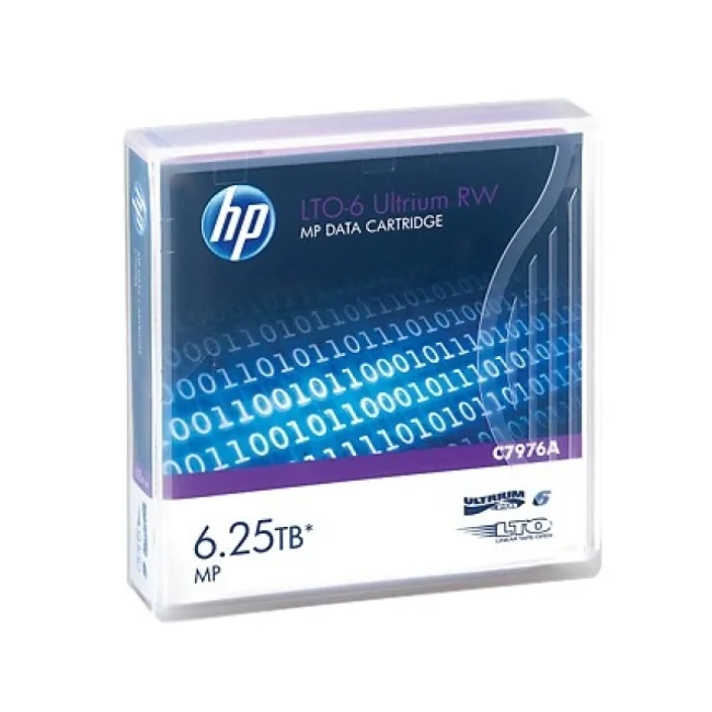 HPE LTO-6 Ultrium RW Cinta de datos en blanco 6.25 TB 1.27 cm