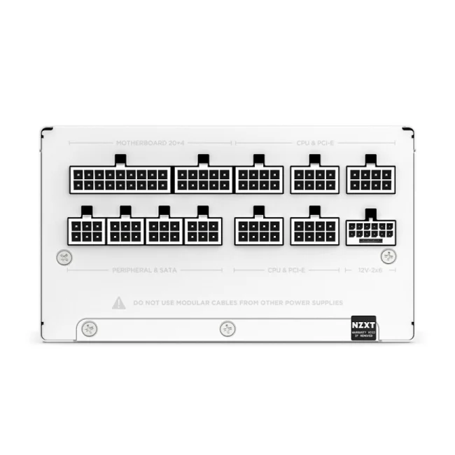 NZXT PA-8G2BW-US gabinete de computadora Full Tower Blanco 850 W image 5