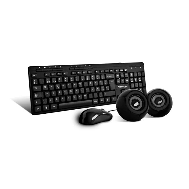 Vorago KMS-104 teclado Ratón incluido QWERTY Español Negro image 7