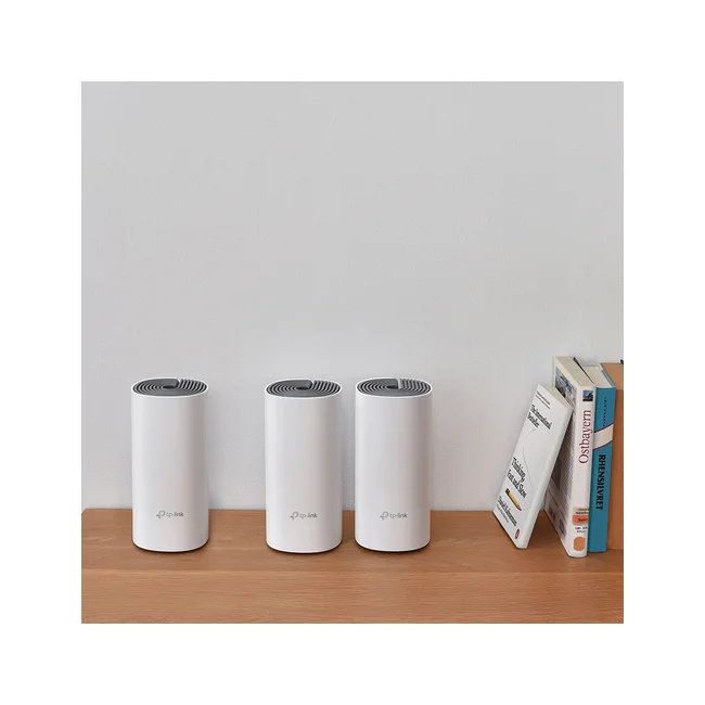TP-Link Deco E4 (3-pack) Doble banda (2,4 GHz / 5 GHz) Wi-Fi 5 (802.11ac) Blanco, Gris 2 Interno image 10