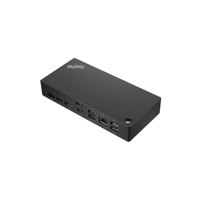 Lenovo 40AY0090US base para laptop o replicador de puertos Alámbrico USB 3.2 Gen 1 (3.1 Gen 1) Type-C Negro image 2