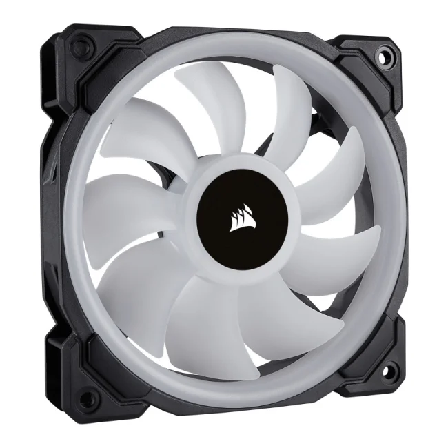 Corsair LL120 RGB Gabinete de la computadora Ventilador 12 cm Negro, Blanco image 3