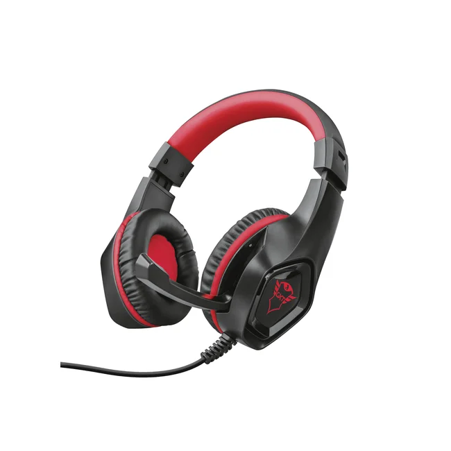 Trust GXT 404R Rana Auriculares Alámbrico Diadema Juego Negro, Rojo image 3