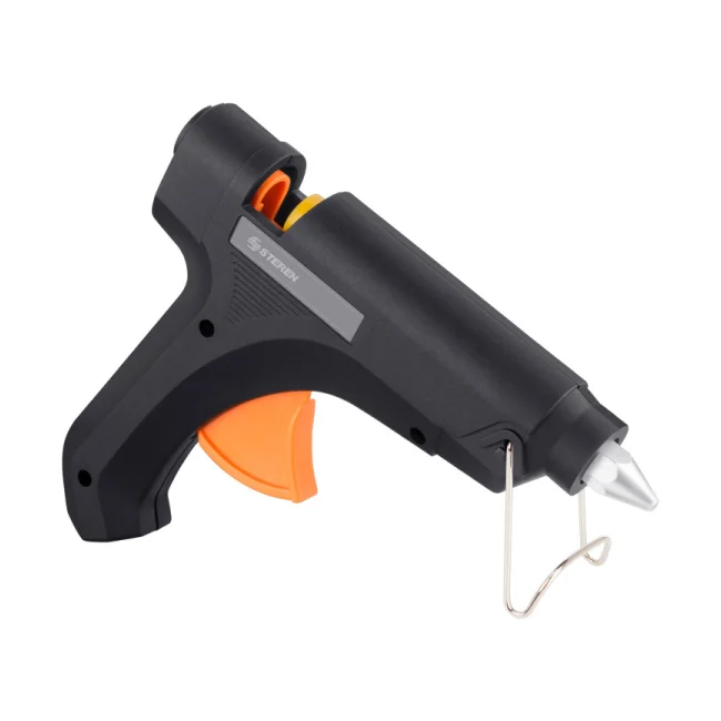 Steren HER-245 pistola de pegamento caliente y bolígrafo Negro