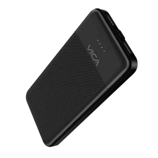 Vica 10000 mAh Polímero de litio Negro