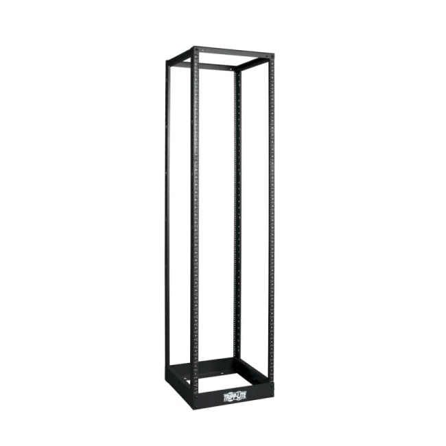 Tripp Lite SR4POST Rack de marco abierto SmartRack de 4 postes y 45U, 453.6 kg (1000 libras) Capacidad - Organizan y aseguran el equipo de red para instalación en rack image 4